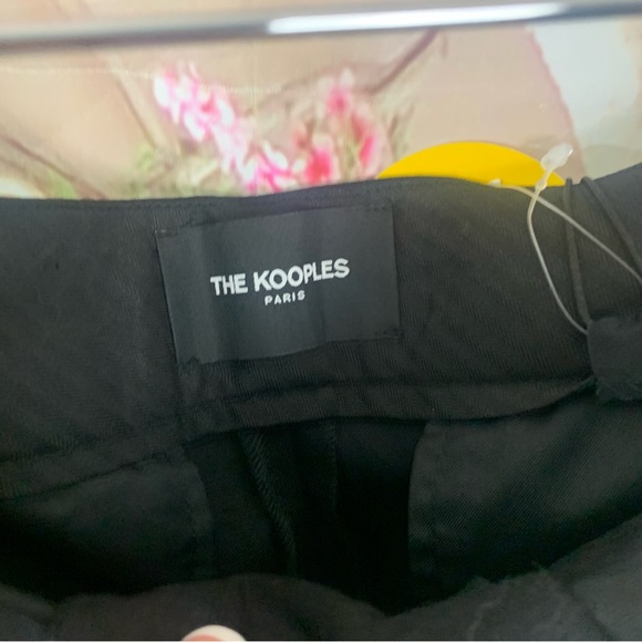 NEW The Kooples Stretch Smocking Pants in black - Picture 10 of 11